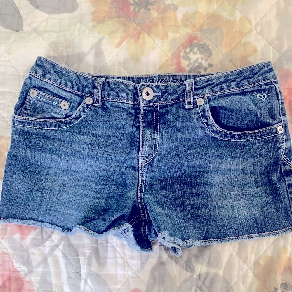 Justice jean shorts